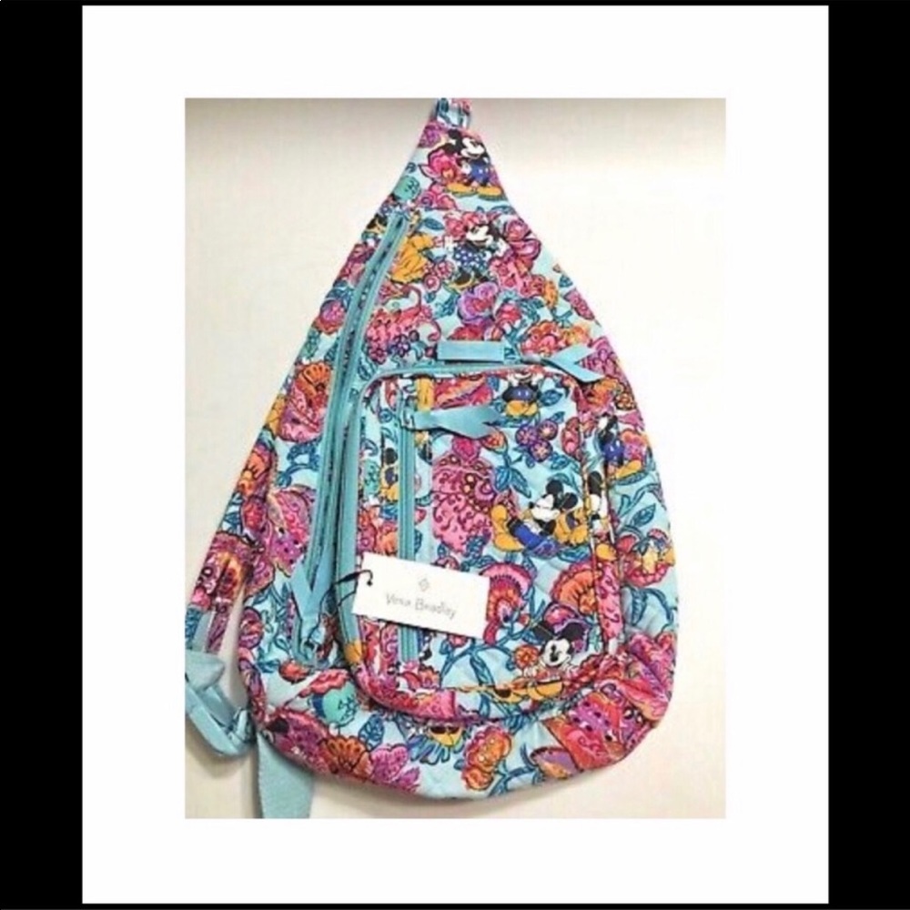 Vera Bradley Disney Micky’s Colorful Garden Sling